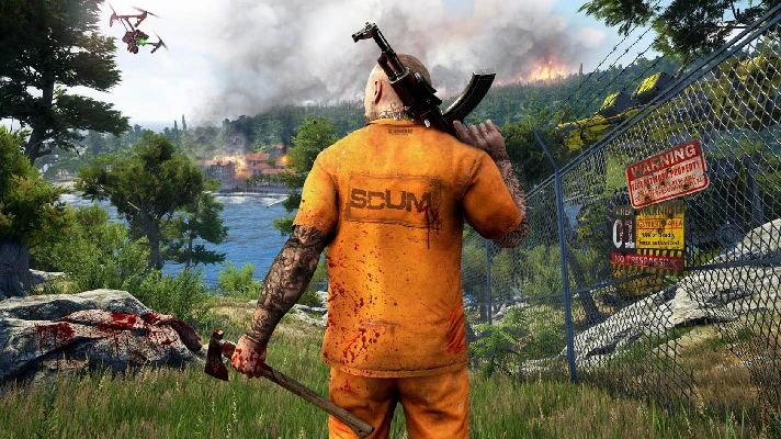 SCUM ONLINE ( GLOBAL / STEAM ACCOUNT )