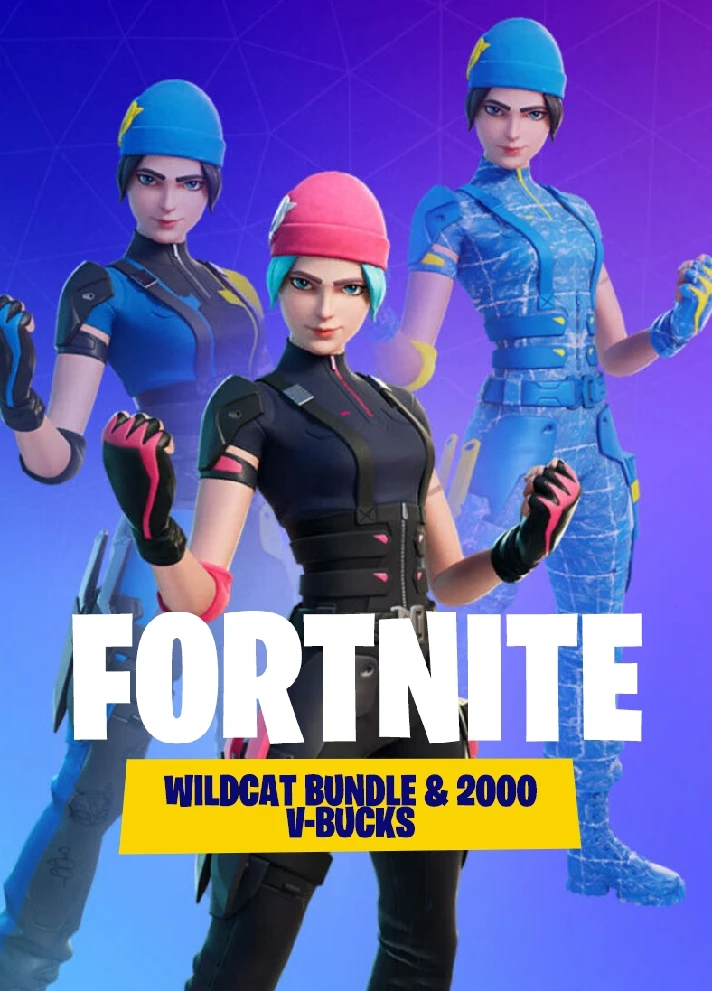 (FORTNITE) - Wildcat bundle & 2000 V-Bucks