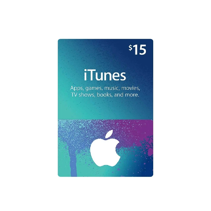 iTunes Gift Card $15 (USA)