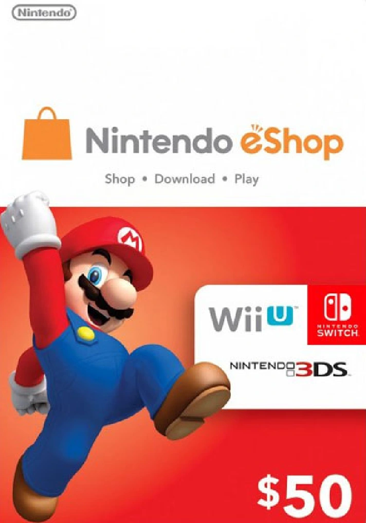 Nintendo eshop 50$ USA