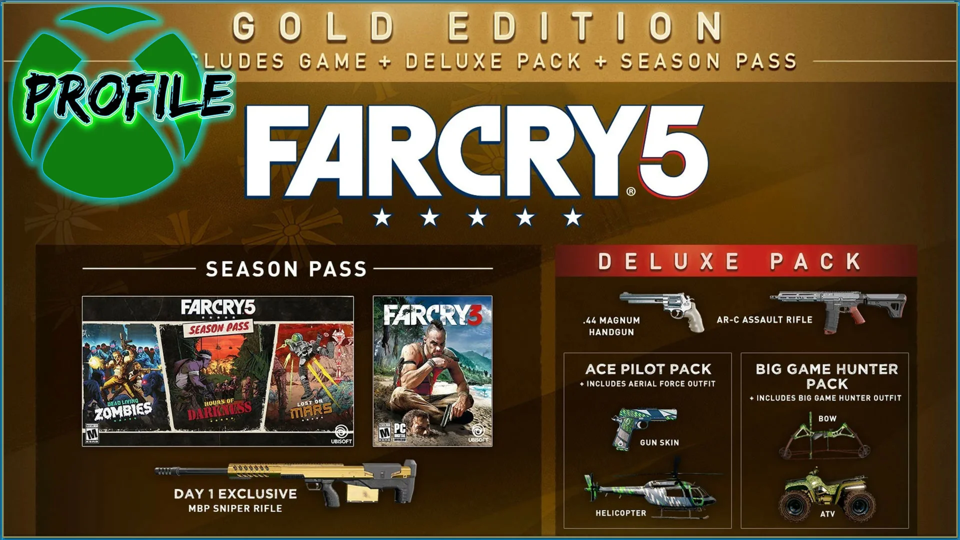 Far Cry 5 Gold Edition XBOX ONE/Xbox Series X|S