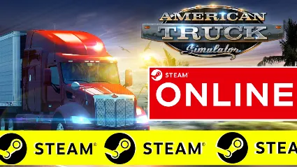 🔥 American Truck Simulator - ОНЛАЙН STEAM (GLOBAL)