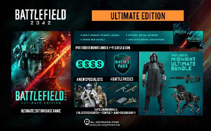 🔥 Battlefield 2042 Ultimate Edition | Online | RU CIS