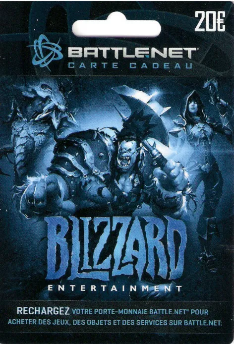 Blizzard Gift Card 20 EURO (НЕ для России и СНГ)