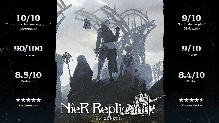 ✅ NieR Replicant ver.1.22474487139... XBOX ONE X|S 🔑