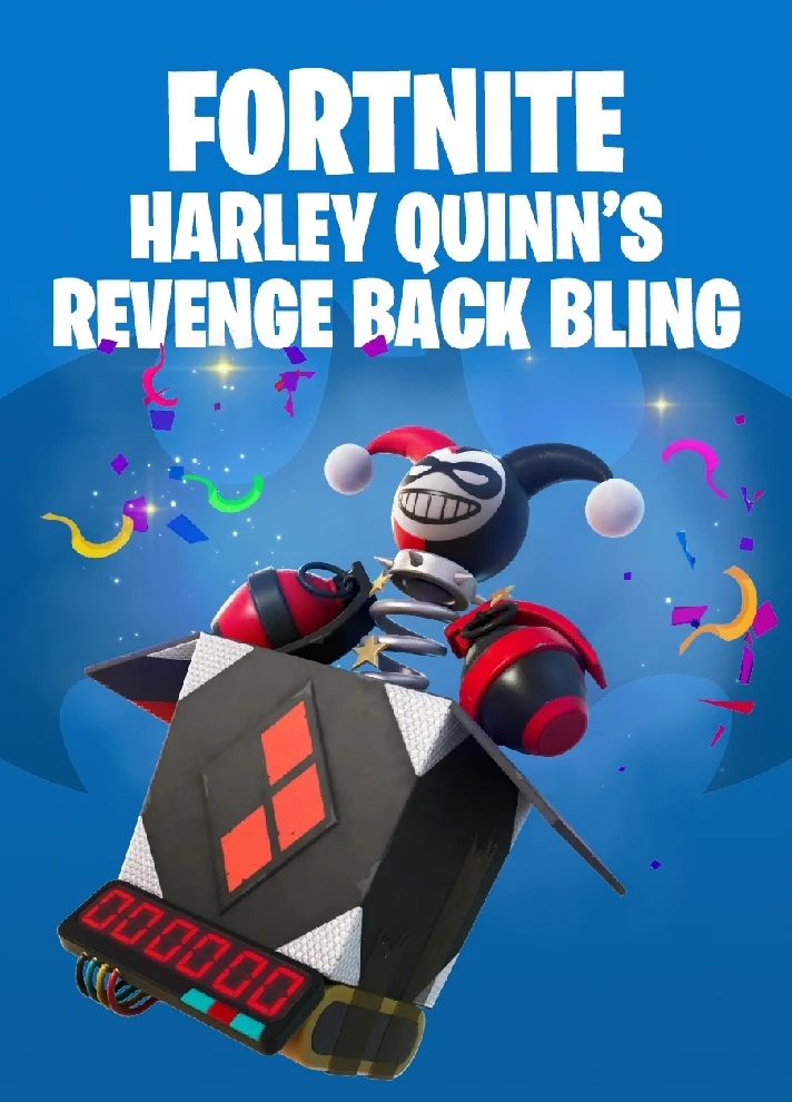 💎Fortnite💎 - Harley Quinn’s Revenge Back Bling Epic🔥