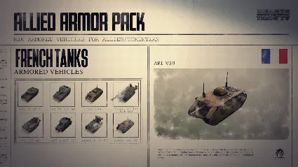 Cosmetic Pack - Hearts of Iron IV: Allied Armor STEAM