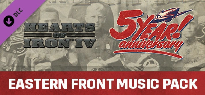 Hearts of Iron IV: Eastern Front Music Pack 💎DLC STEAM