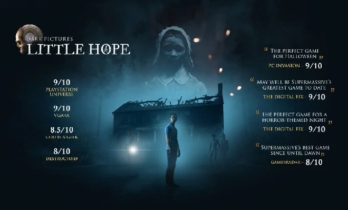 THE DARK PICTURES ANTHOLOGY LITTLE HOPE STEAM GLOBAL🔑