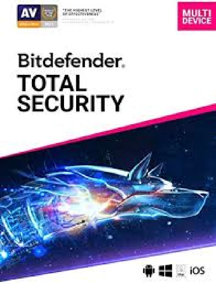 Bitdefender Total Security - 90 days 5 devices