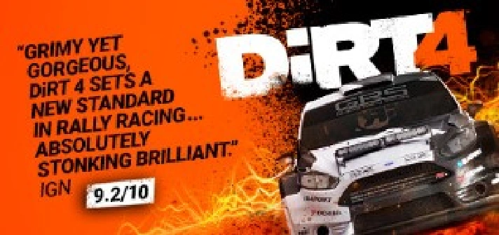 Dirt 4 (Steam KEY/ RU+CIS)