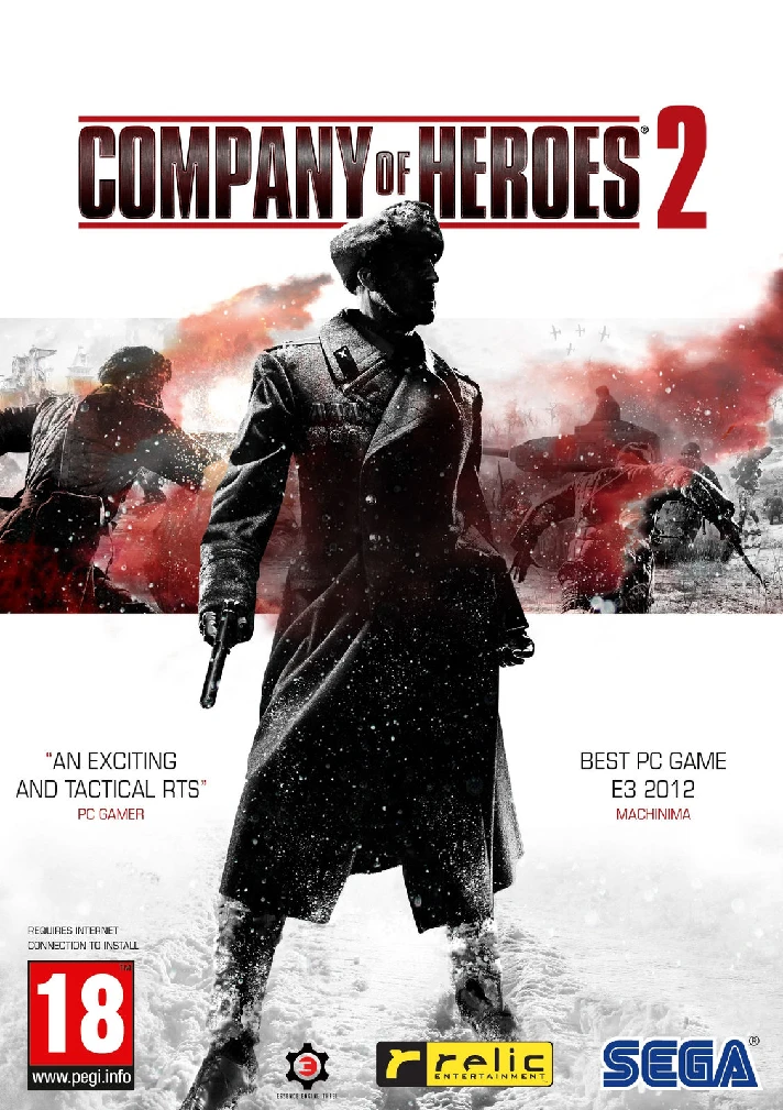 COMPANY OF HEROES 2/ PLATINUM/ ALL OUT WAR (STEAM) KEY