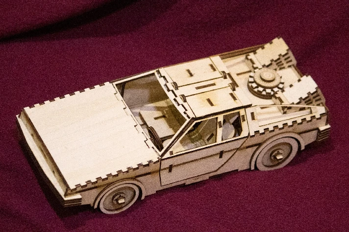 DeLorean DMC-12 Files for laser cut cnc DXF SVG CDR AI