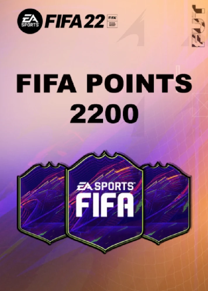 FIFA 22 2200 FUT POINTS GLOBAL  ORIGIN