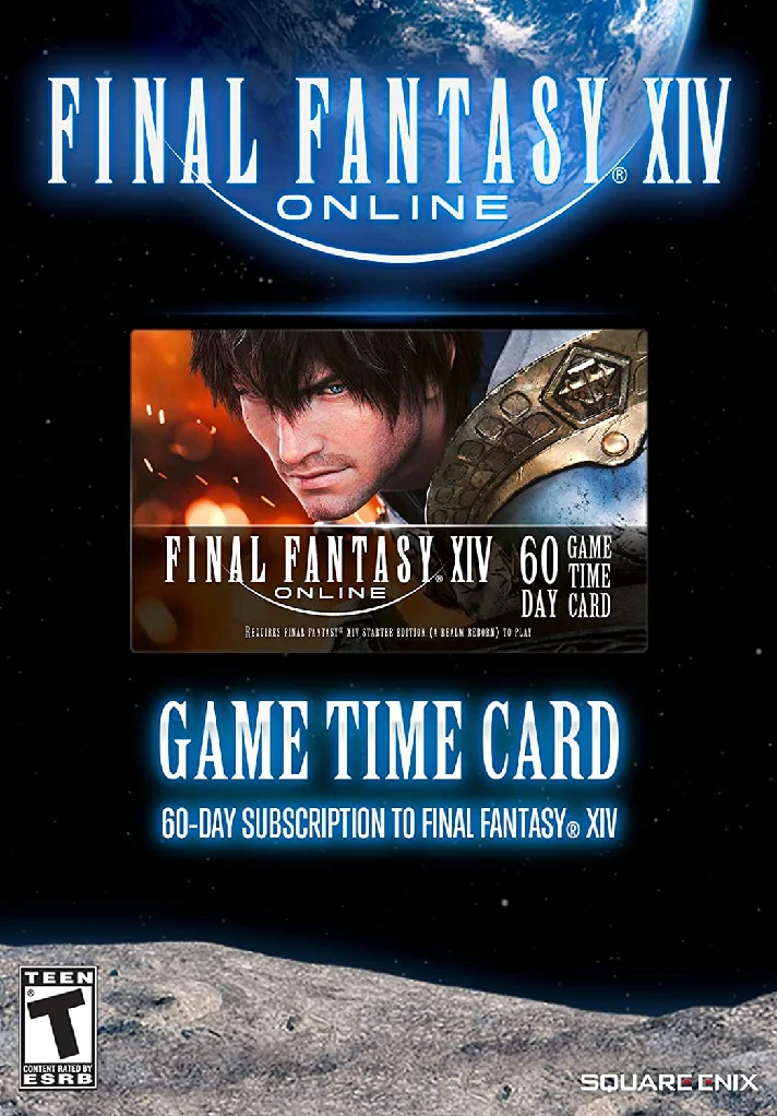 Final Fantasy XIV: A Realm Reborn - 60 Day Time Card US