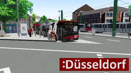 OMSI 2 Add-On Düsseldorf DLC STEAM GIFT РОССИЯ