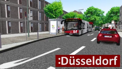 OMSI 2 Add-On Düsseldorf DLC STEAM GIFT РОССИЯ