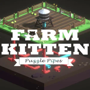 Farm Kitten - Puzzle Pipes (Steam key / Region Free)
