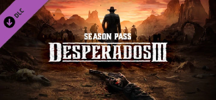 Desperados III Season Pass 💎 DLC STEAM GIFT RU