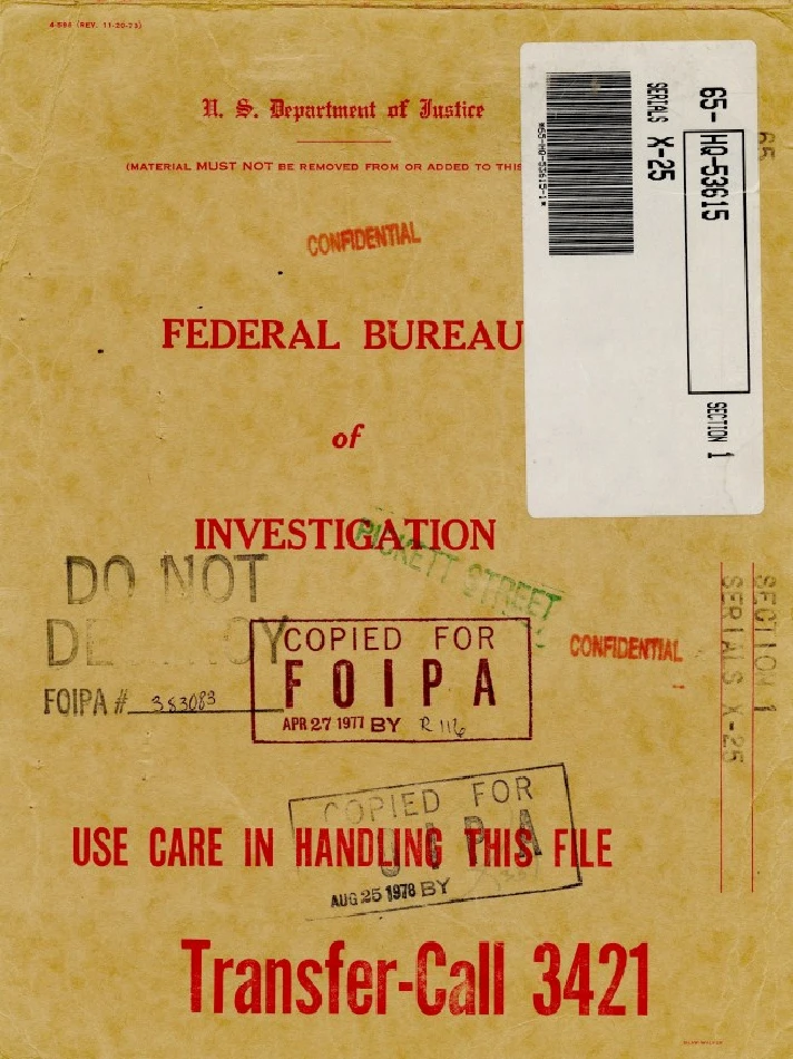 FBI Papers on the Search for Adolf Hitler, Volume 1