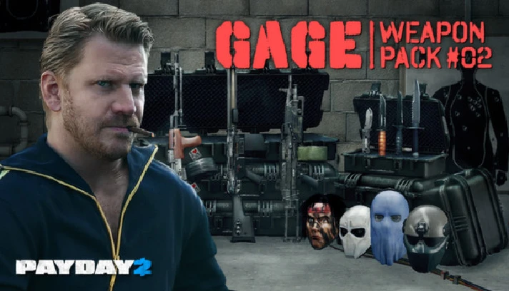 PAYDAY 2: Gage Weapon Pack #02 💎 DLC STEAM GIFT RU