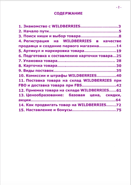 WILDBERRIES RELOAD: Step-by-step practical guide