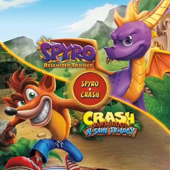 Spyro Crash Remastered Xbox One & Series X|S