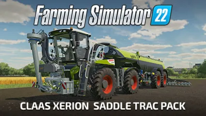 Farming Simulator 22: CLAAS XERION SADDLE TRAC Pack АВТОДОСТАВКА STEAM РОССИЯ