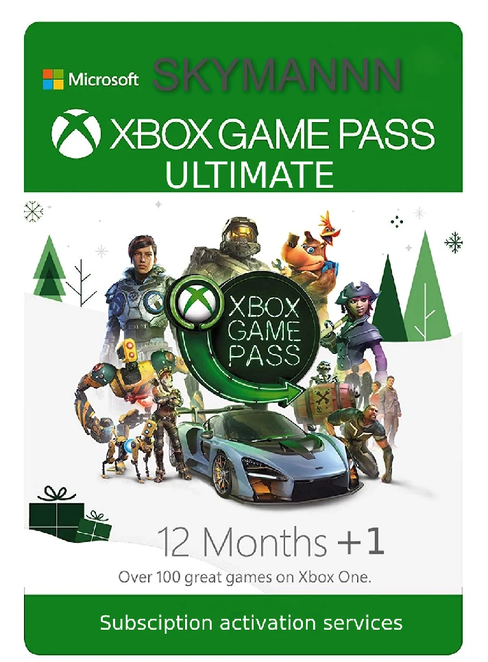 ⭐XBOX GAME PASS ULTIMATE 12 MONTHS🌎+EA Play +🎁FAST