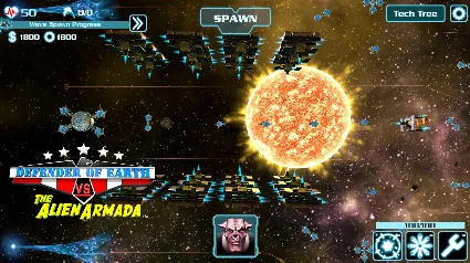 DEFENDER OF EARTH VS THE ALIEN ARMADA STEAM РОССИЯ
