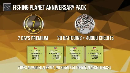 Fishing Planet Anniversary Pack DLC STEAM GIFT РОССИЯ