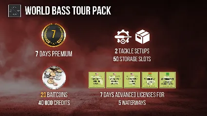 Fishing Planet: World Bass Tour Pack DLC STEAM РОССИЯ
