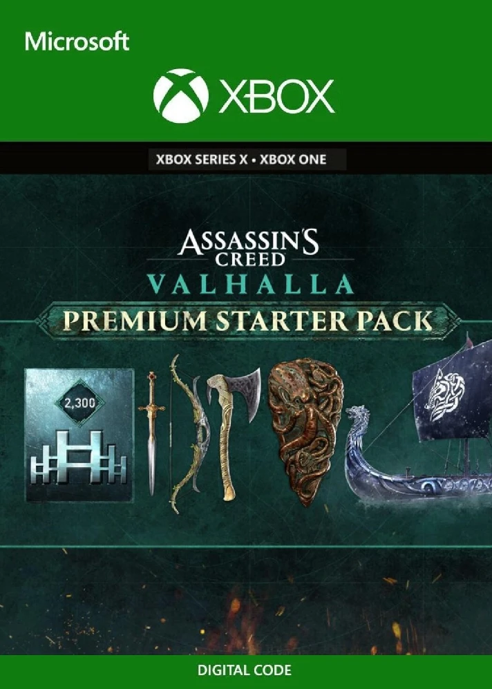 ✅ Assassin´s Creed Valhalla - Premium Starter Pack XBOX