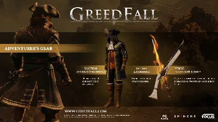 GreedFall - Adventurer’s Gear DLC STEAM STEAM РОССИЯ