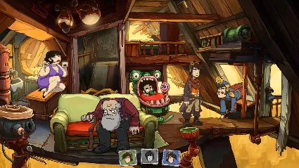 Goodbye Deponia Premium АВТОДОСТАВКА STEAM РОССИЯ