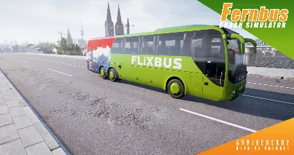 Fernbus Simulator - Anniversary Repaint Package DLC АВТОДОСТАВКА STEAM РОССИЯ