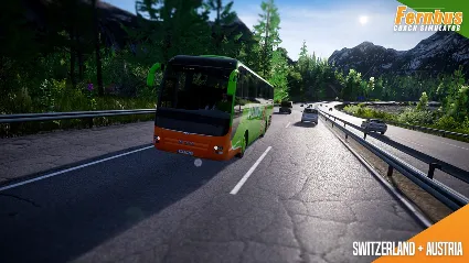 Fernbus Simulator - Austria/Switzerland Австрия/Швейцария АВТОДОСТАВКА STEAM РОССИЯ