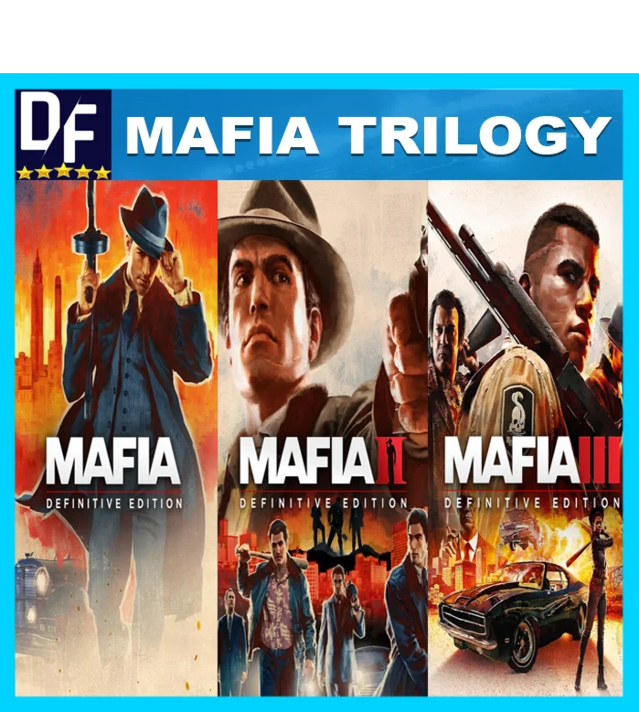 MAFIA: TRILOGY・КОЛЛЕКЦИЯ・ТРИ ЧАСТИ・STEAM・PC