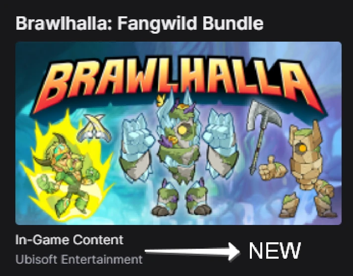 🔥 🆕 Brawlhalla Fangwild Kor Bundle KEY 🔑 🔥