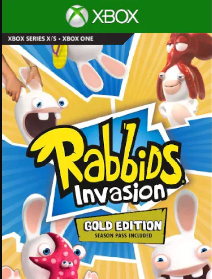 RABBIDS INVASION - GOLD EDITION XBOX ONE,X|S🔑KEY