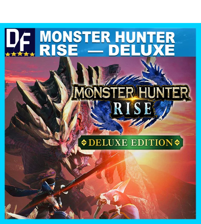 ・MONSTER HUNTER RISE・DELUXE EDITION・STEAM АККАУНТ・