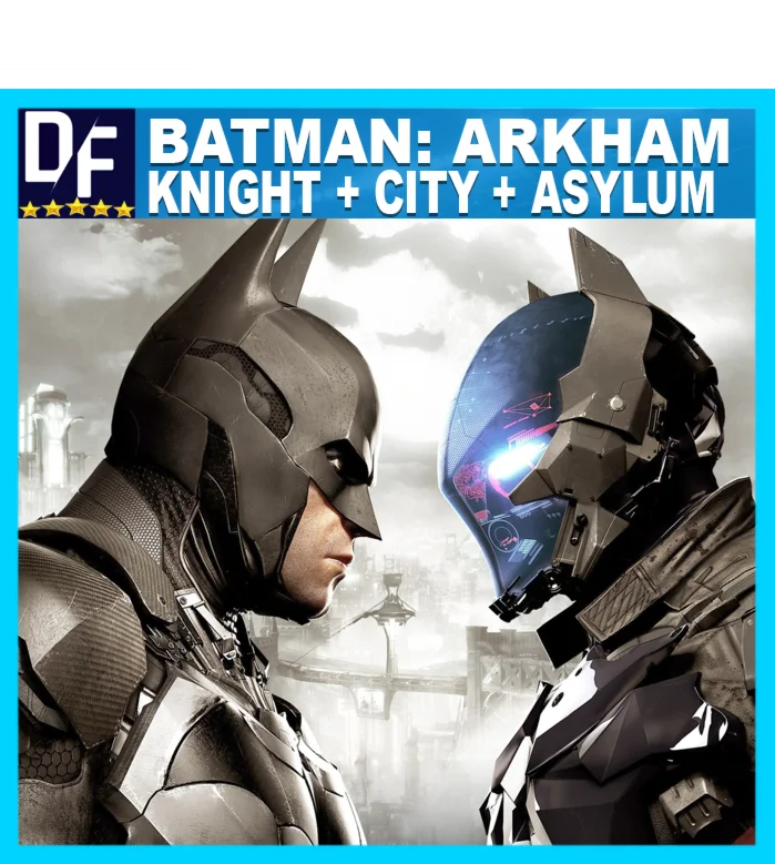 ・BATMAN: ARKHAM KNIGHT PREMIUM + CITY + ASYLUM・STEAM・