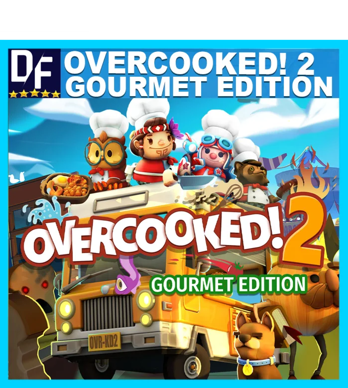 ‍ Overcooked! 2 Gourmet Edition STEAM аккаунт +