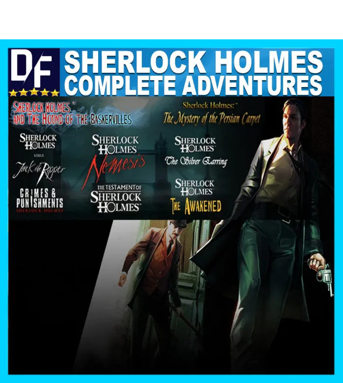 ・SHERLOCK HOLMES COMPLETE ADVENTURES・STEAM・PC