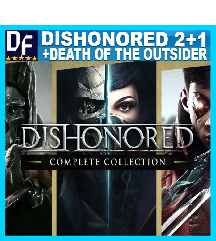 ・DISHONORED 2 + 1 +DEATH OF THE OUTSIDER・STEAM АККАУНТ・