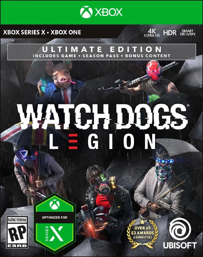 🌍Watch Dogs: Legion Ultimate Edition XBOX KEY🔑+GIFT🎁