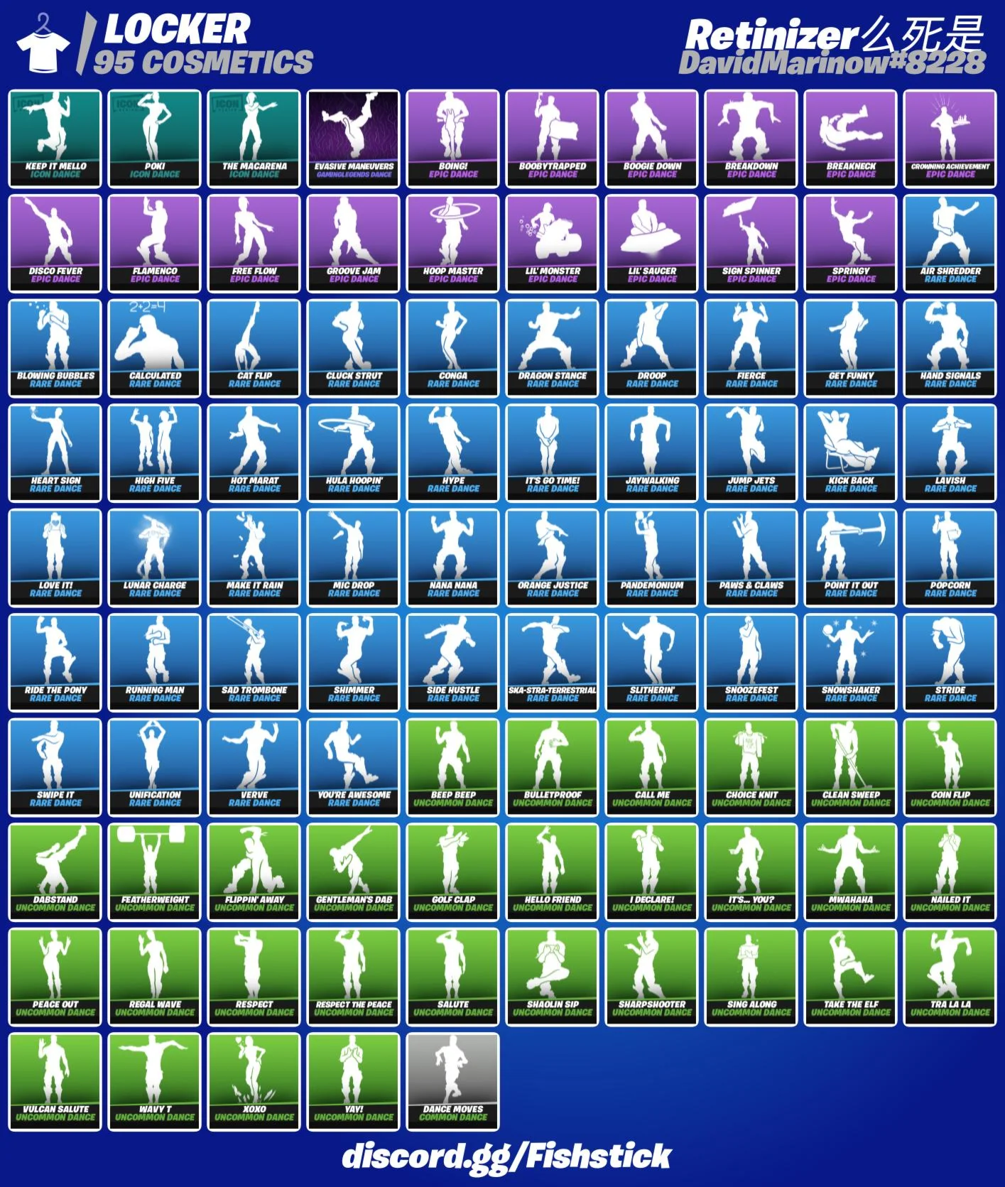 Аккаунт Fortnite с Royale Bomber Полный доступ+Мятный