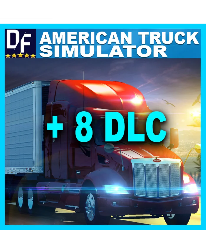 American Truck Simulator + 8 DLC (STEAM) Аккаунт