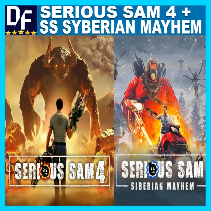・SERIOUS SAM 4 + SIBERIAN MAYHEM・STEAM・PC・