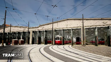 TramSim DLC Betriebsbahnhof Wien 💎 DLC STEAM РОССИЯ